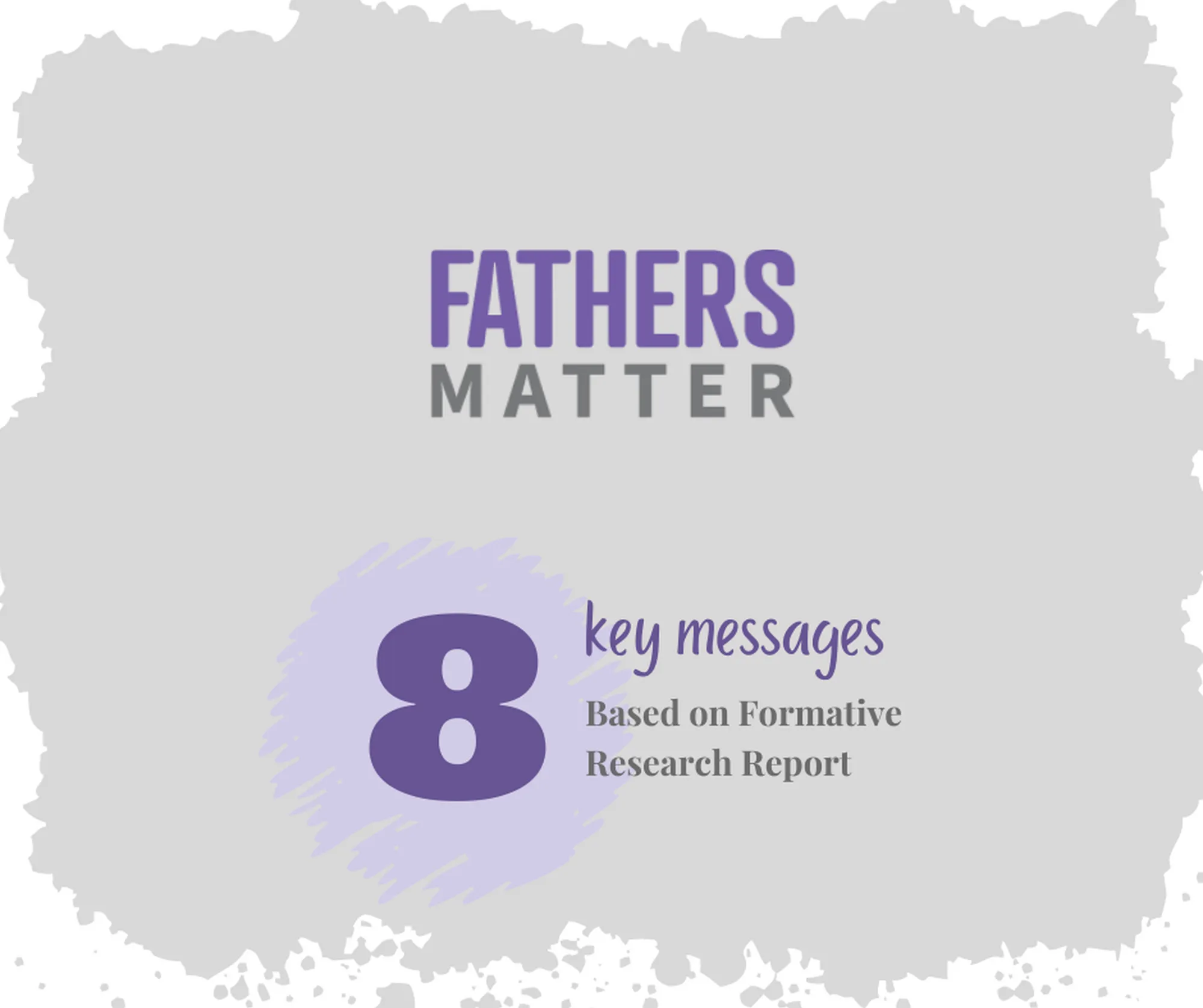 8 key messages Fathers Matter 1